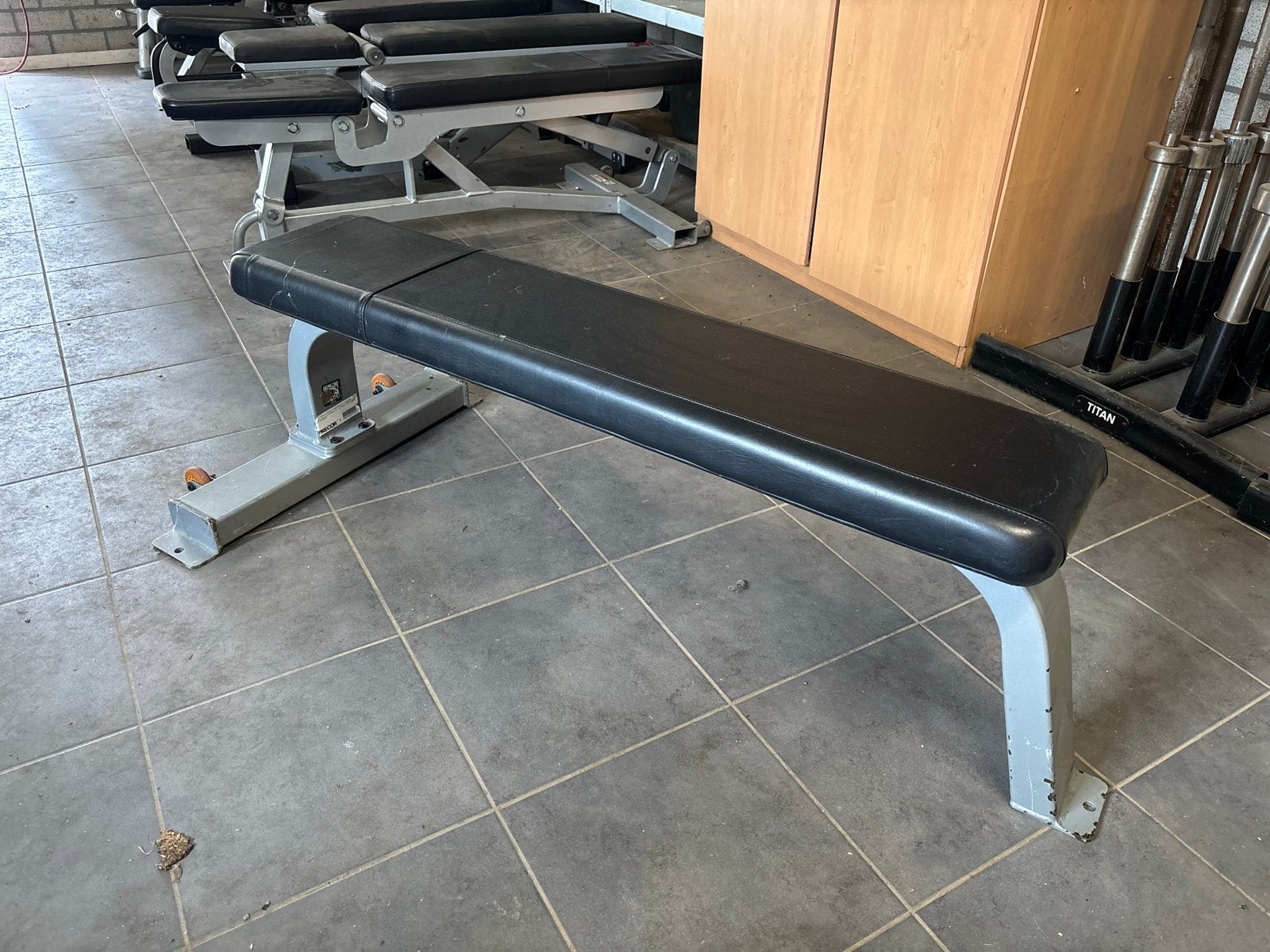Precor Flat Bench - Professionele Fitnessbank, Ophalen, Gebruikt, Precor, Precor