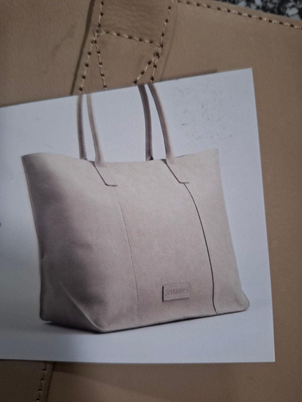 grote ruime shabbies tas nieuw, Ophalen of Verzenden, Nieuw, Bruin, Shopper