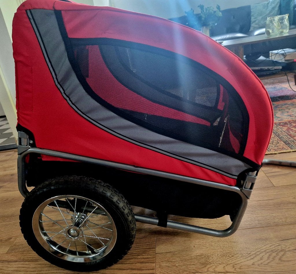 Hondenfietskar / Huisdierentrailer, Dieren en Toebehoren, Overige merken, Ophalen, Gebruikt, Hondenfietskar