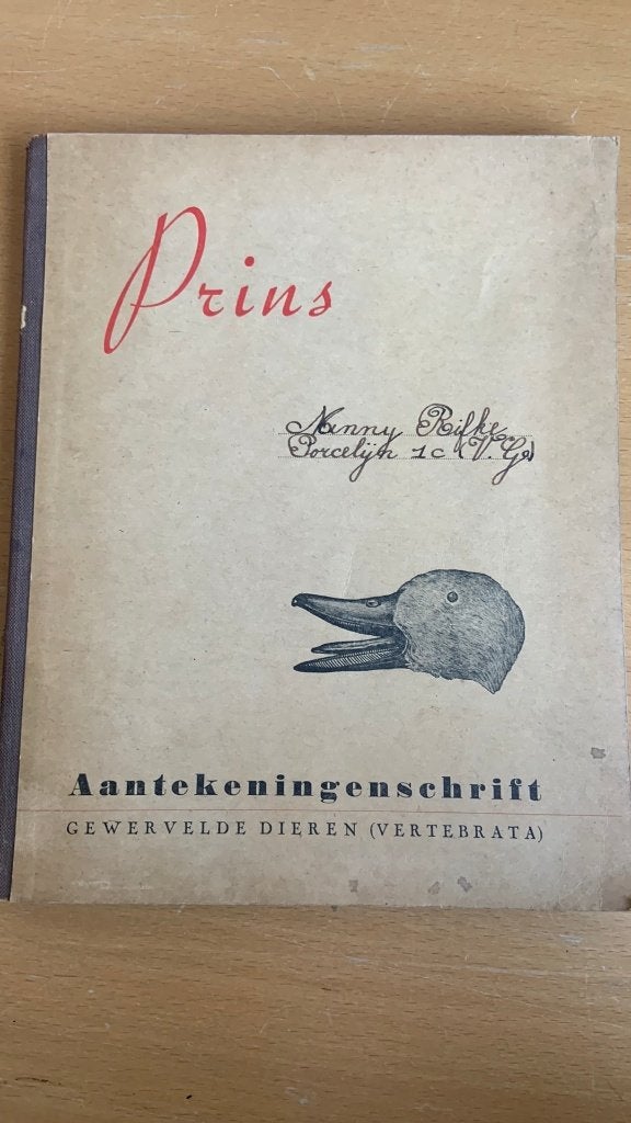 Prins - aantekeningenschrift - leerboek der dierkunde, Ophalen of Verzenden, Beta, Gelezen, HBO