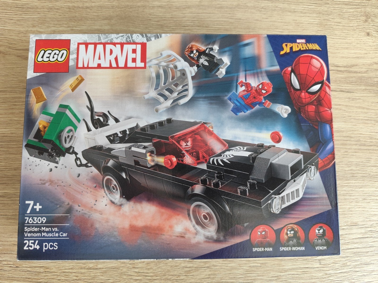 LEGO Marvel Spider-Man vs. Venom Muscle Car 76309, Ophalen, Nieuw