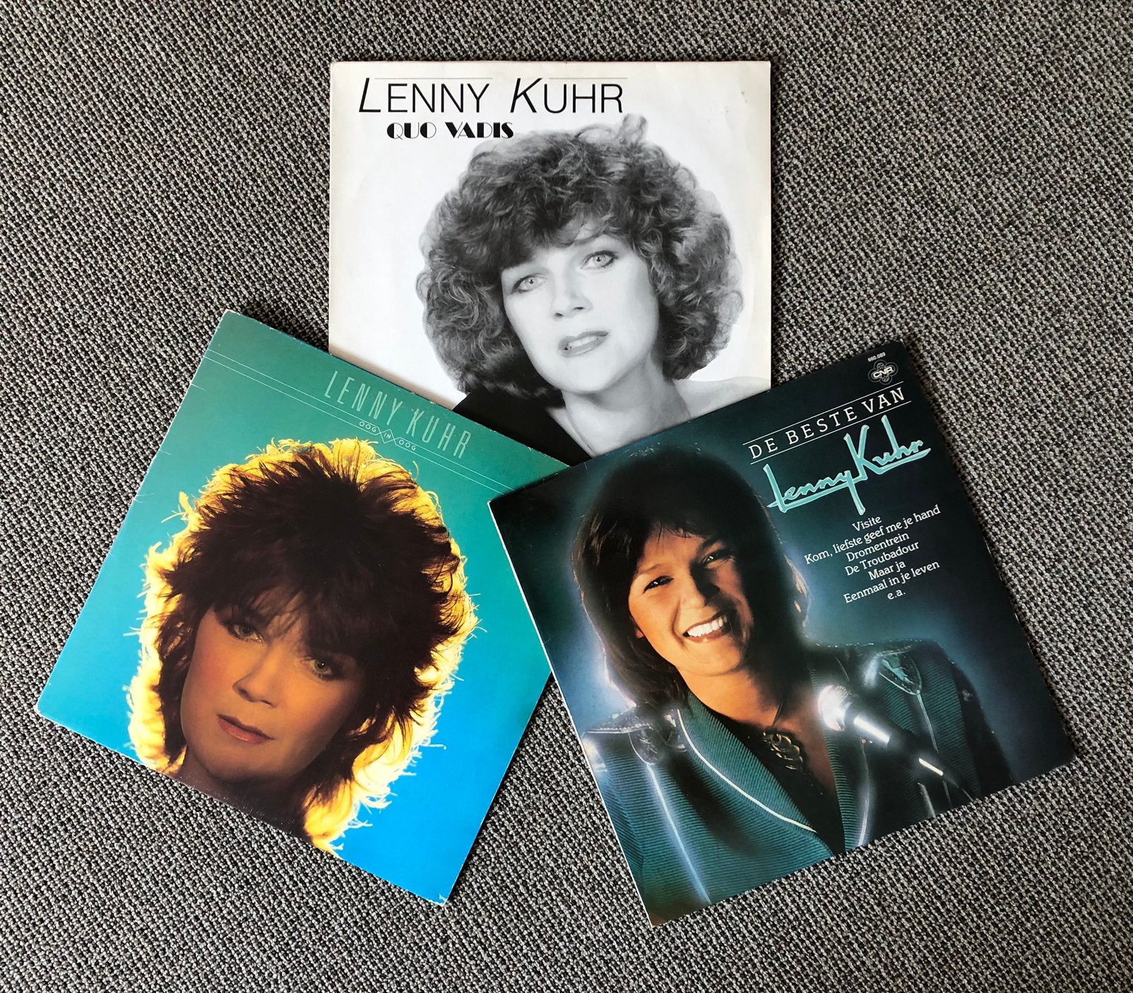 Lenny Kuhr 3 lp’s, Ophalen, Gebruikt, 12 inch, Levenslied of Smartlap