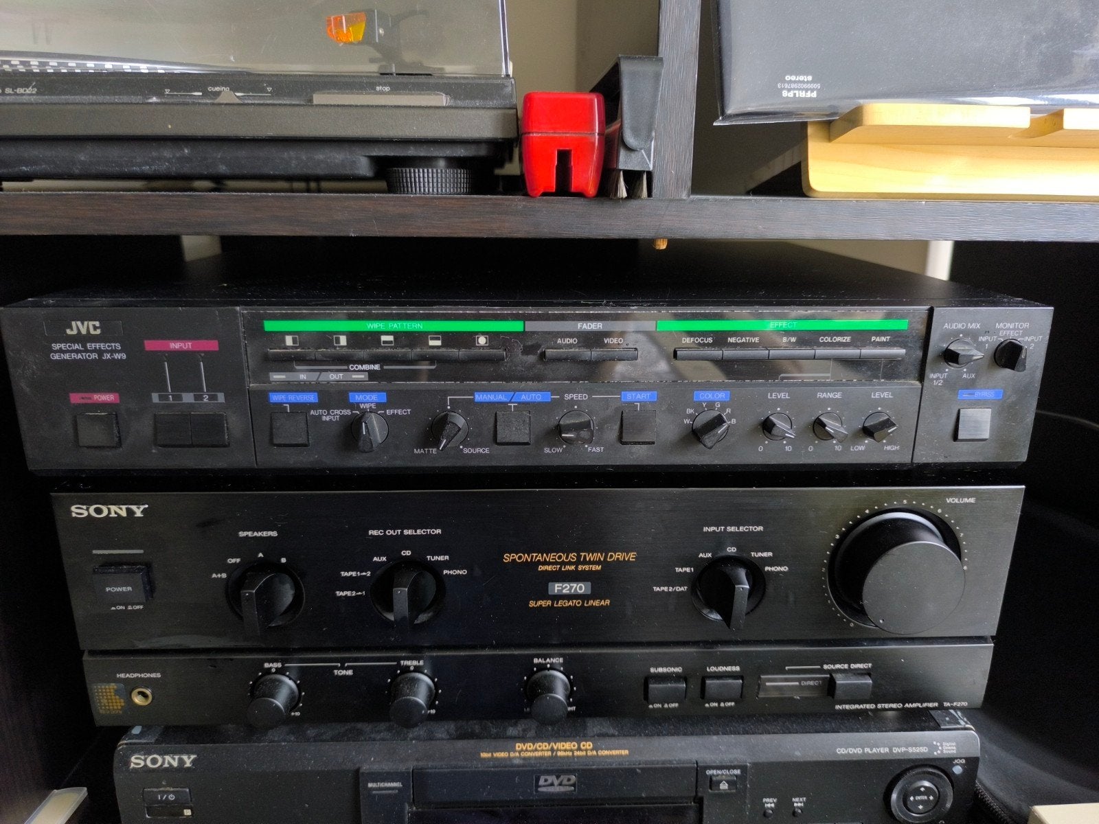 JVC JX-W9 Special Effects Generator | Vintage Video Editor /, Audio, Tv en Foto, Professionele Audio-, Tv- en Video-apparatuur