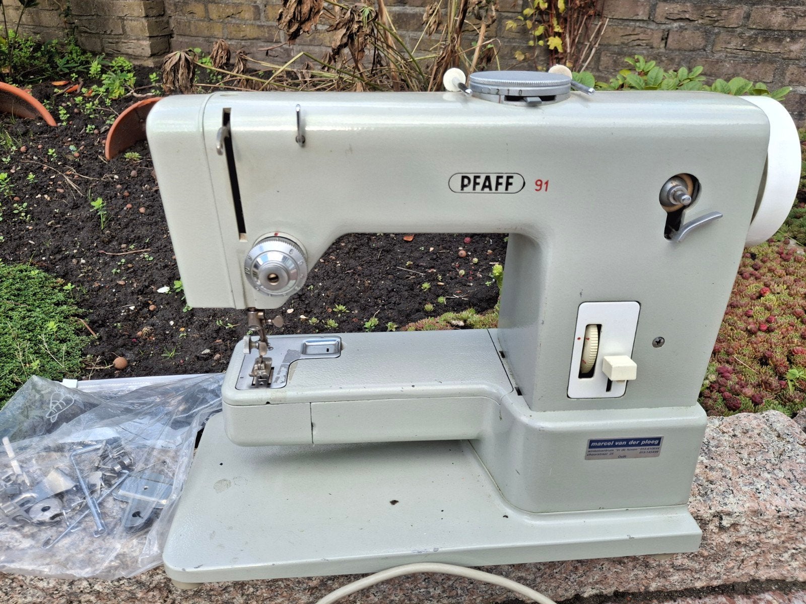 Pfaff 91 Naaimachine - Vintage en Robuust, Ophalen, Gebruikt, Naaimachine, Pfaff