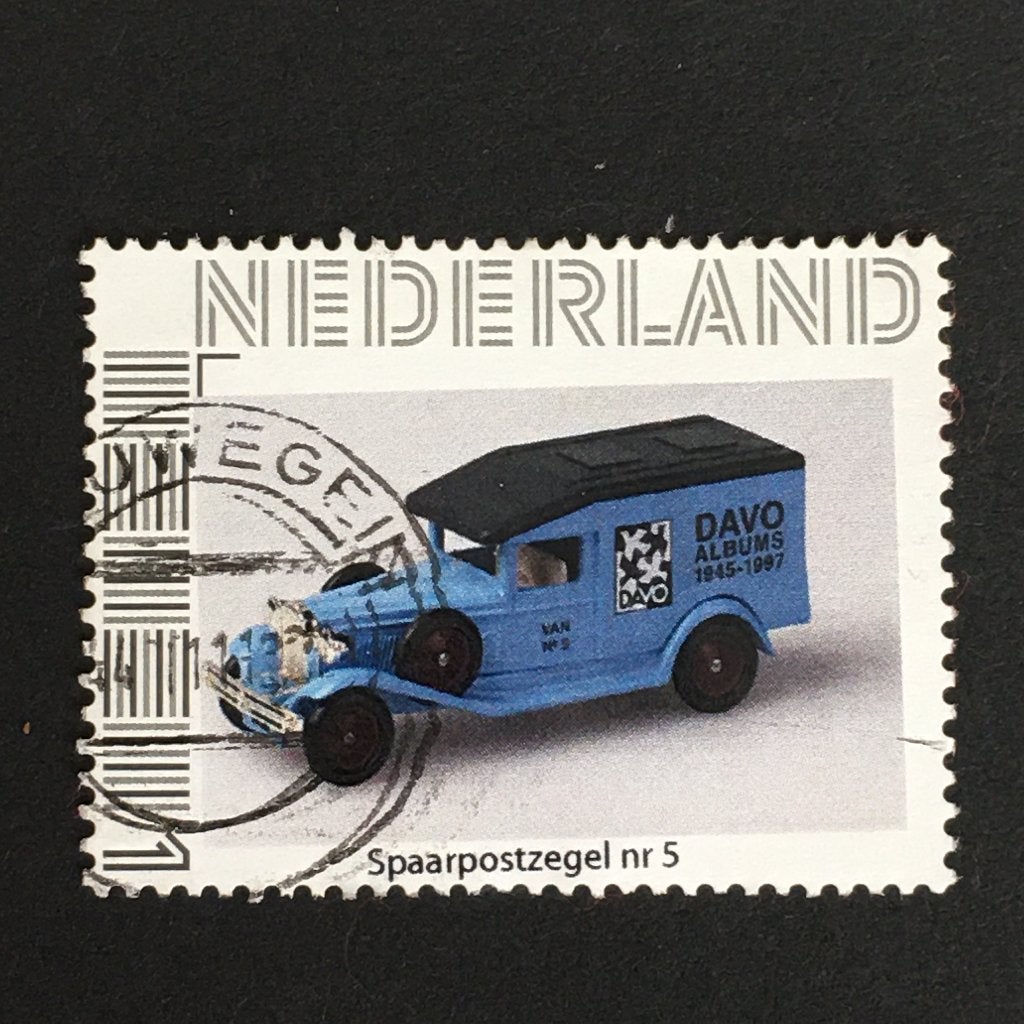 mltm 2440 Persoonlijk - Spaarpostzegel nr 5 - gestempeld, Ophalen of Verzenden, Na 1940, Gestempeld