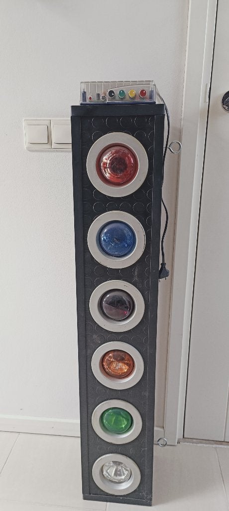 Lichtorgel uit de jaren 70, Ophalen, Gebruikt, Licht, Geluidgestuurd