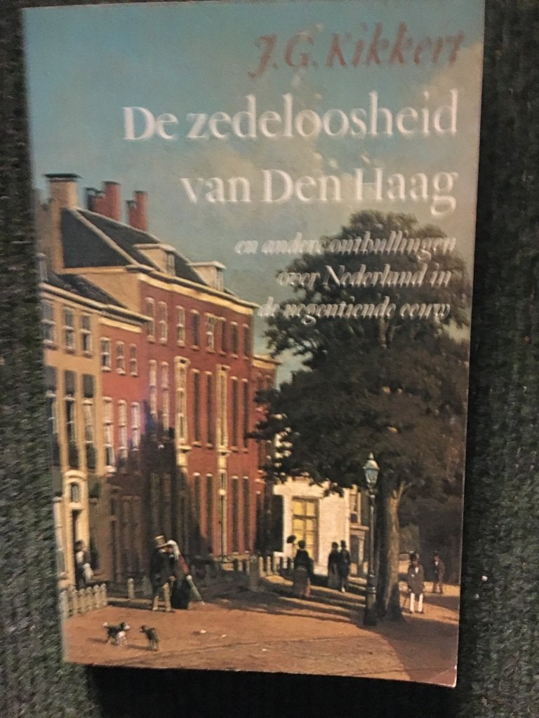De zedeloosheid van Den Haag; door J.G. Kikkert #Reizen, Gelezen, 19e eeuw, Ophalen of Verzenden, J.G. Kikkert