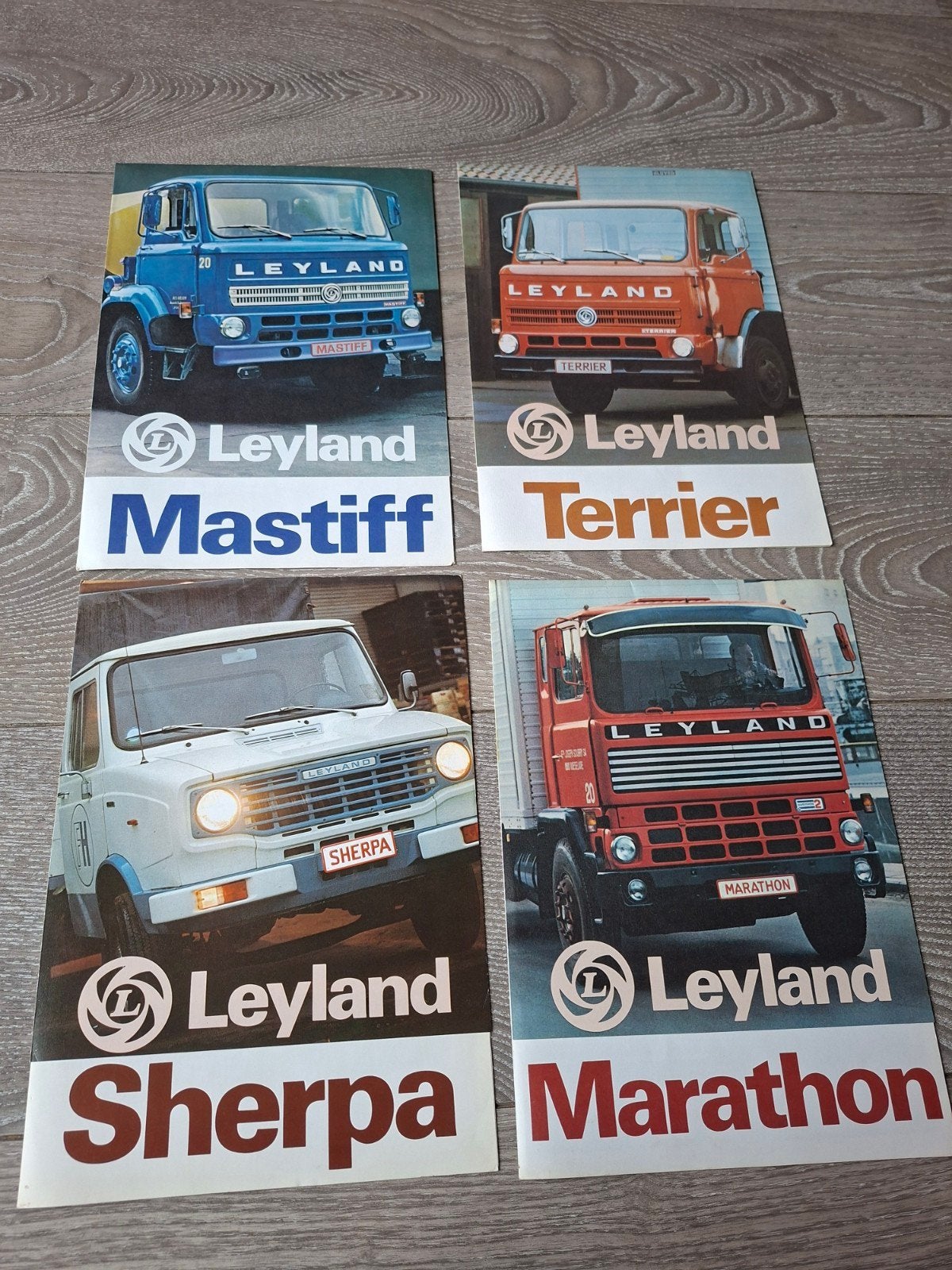 verzameling Leyland periode 1972, Ophalen of Verzenden, Gelezen, Algemeen