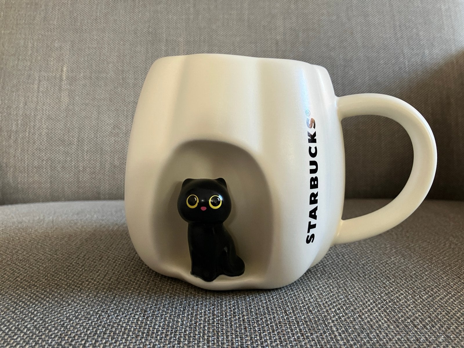Starbucks Halloween Kat Mok - Nieuw en ongebruikt, Overige typen, Nieuw, Ophalen of Verzenden, Steen/keramiek
