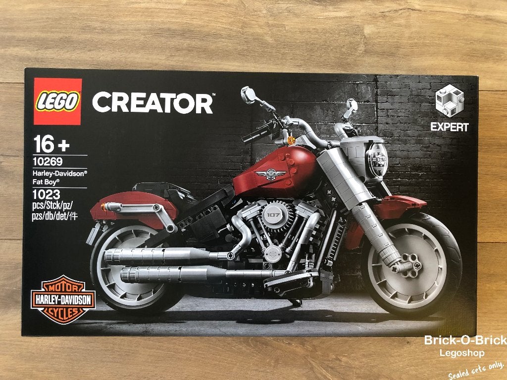 Lego 10269 Harley Davidson Fat Boy nieuw in doos!, Lego, Nieuw, Ophalen of Verzenden, Ongeopend/sealed