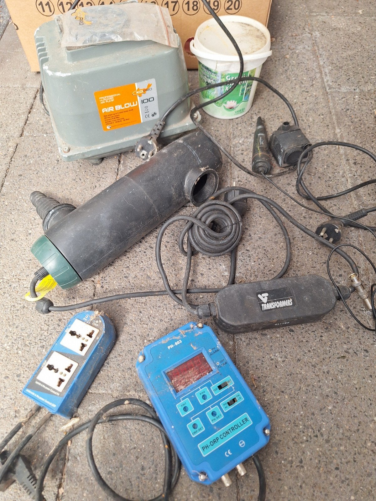 Vijverbenodigdheden: pomp, UV-filter, PH-controller, etc., Tuin en Terras, Vijvers, Ophalen of Verzenden, Gebruikt