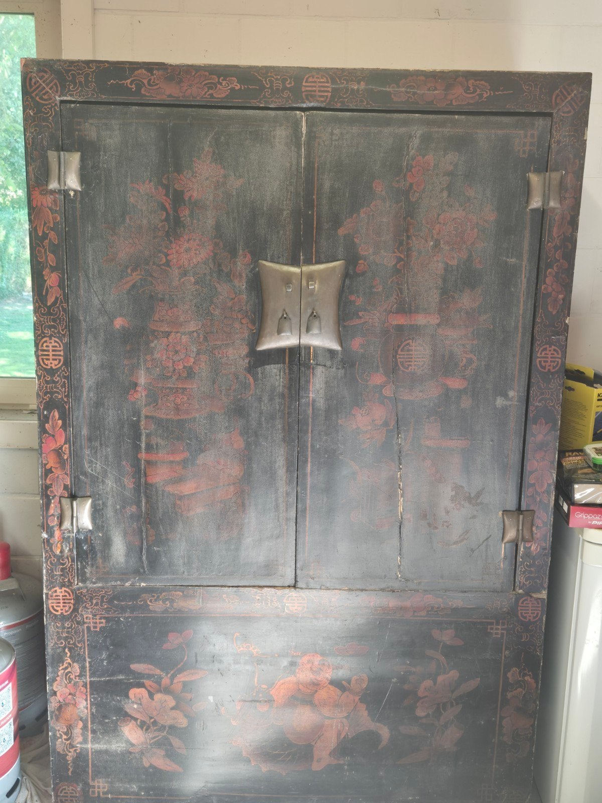 antieke chinese kast, Ophalen