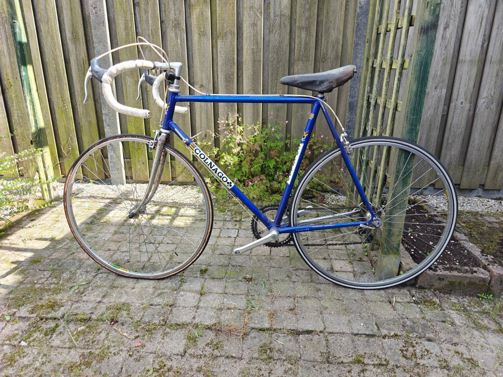 Colnago vintage racefiets, Ophalen