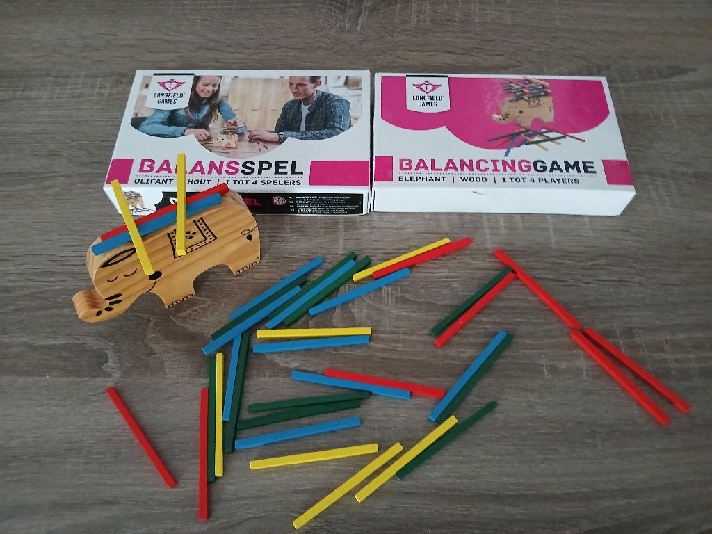 Houten Balans Spel Olifant, Ophalen of Verzenden, Nieuw
