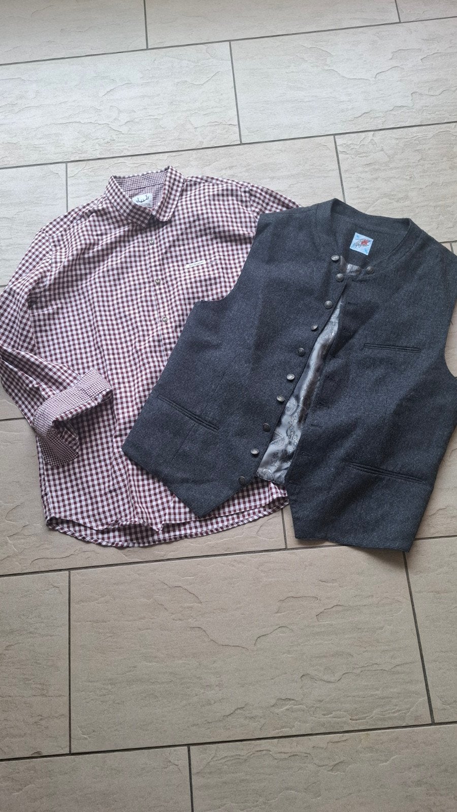 heren trachten set maat xl, Ophalen of Verzenden, Zo goed als nieuw, Zwart, Halswijdte 43/44 (XL)