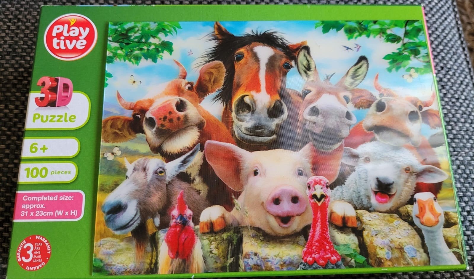 3d puzzle puzzelen play tive puzzelen 6+ 100 pieces, Ophalen of Verzenden, Meer dan 50 stukjes, 6 jaar of ouder