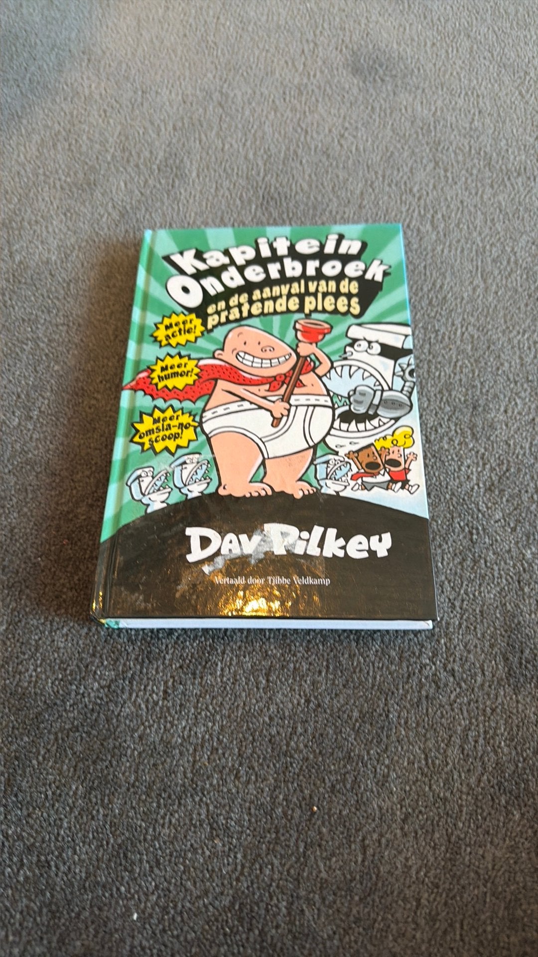 Kapitein onderbroek, Ophalen of Verzenden, Zo goed als nieuw, Cartoons