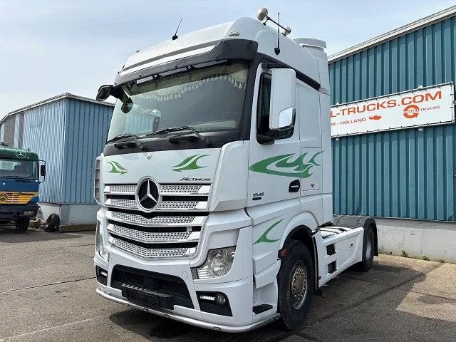 Mercedes-Benz Actros 1845 LS BIGSPACE (RETARDER / EURO 5 / T, Automaat, Euro 5, Achterwielaandrijving, Wit