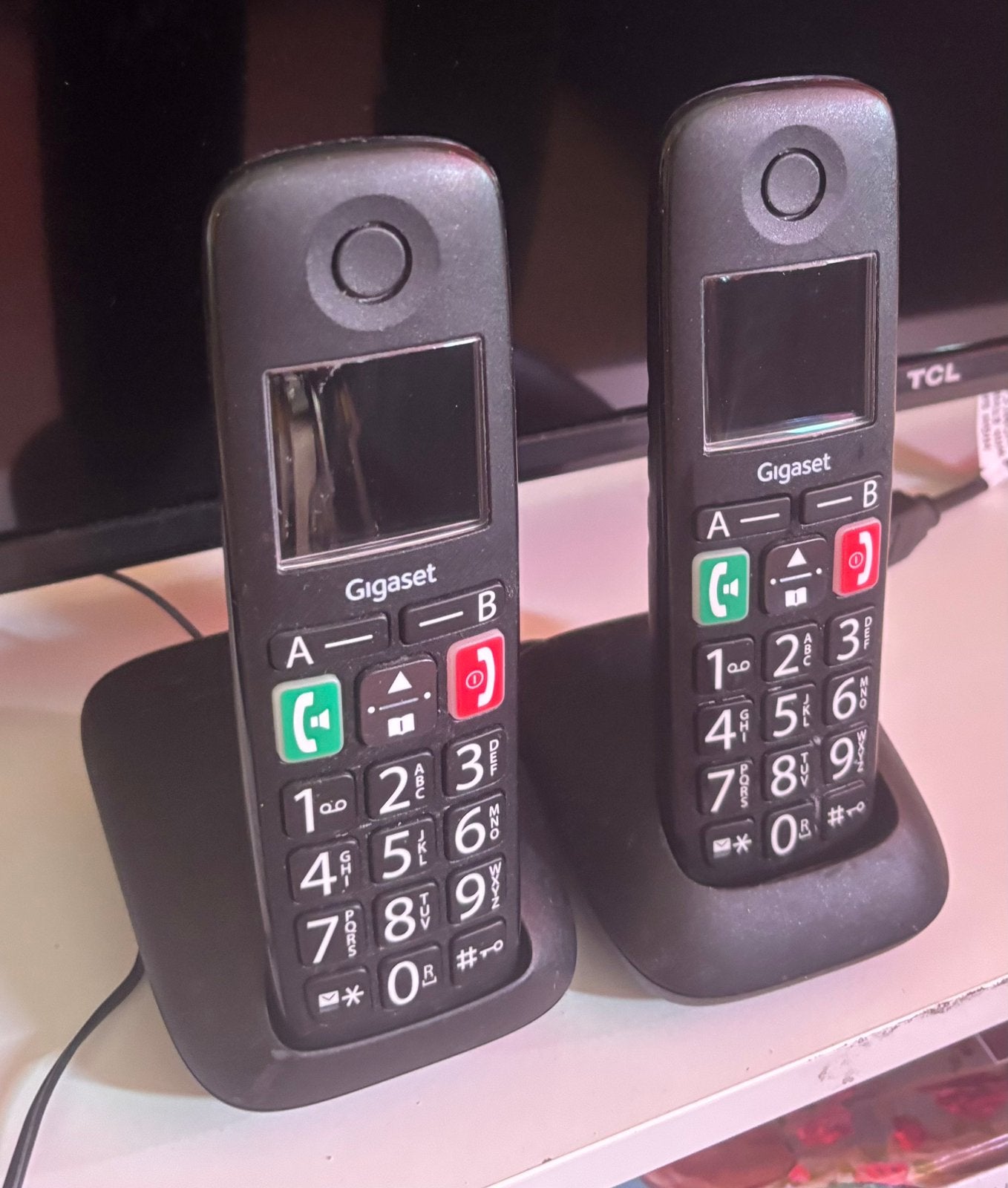 Philips Gigaset E290 Duo Huistelefoon, Ophalen of Verzenden, Zo goed als nieuw, 2 handsets