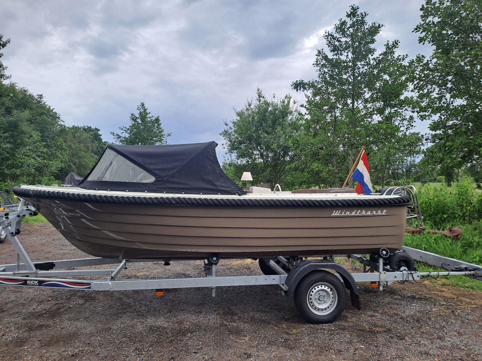 Windthorst 500 Suzuki 15 pk, Watersport en Boten, Sloepen, Zonnedek, 15 pk, Elektrisch, 5 m