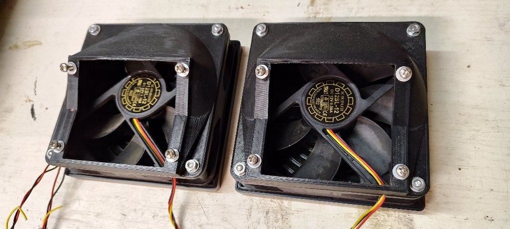 fan-adapters voor Victron Multiplus II incl 12v fans/filters, Ophalen of Verzenden, Gebruikt