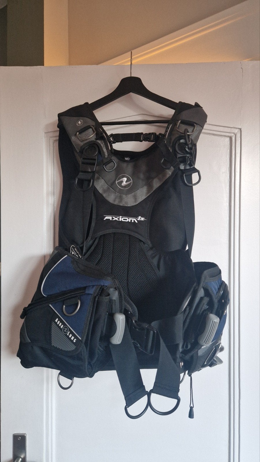 Aqualung Axiom i3 Trimvest - Maat MD, Ophalen, Gebruikt, Trimvest of Wing