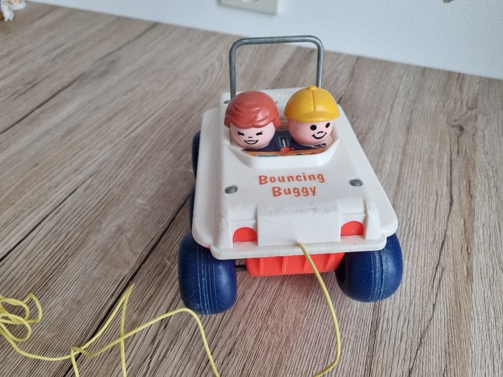 Leuke Vintage Bouncing Buggy van Fisher Price uit 1973, Verzenden, Gebruikt