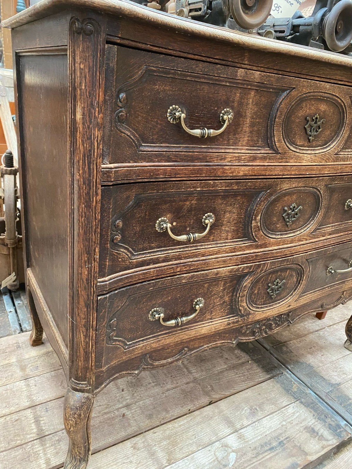 Antieke Franse kast ladekast commode, Ophalen