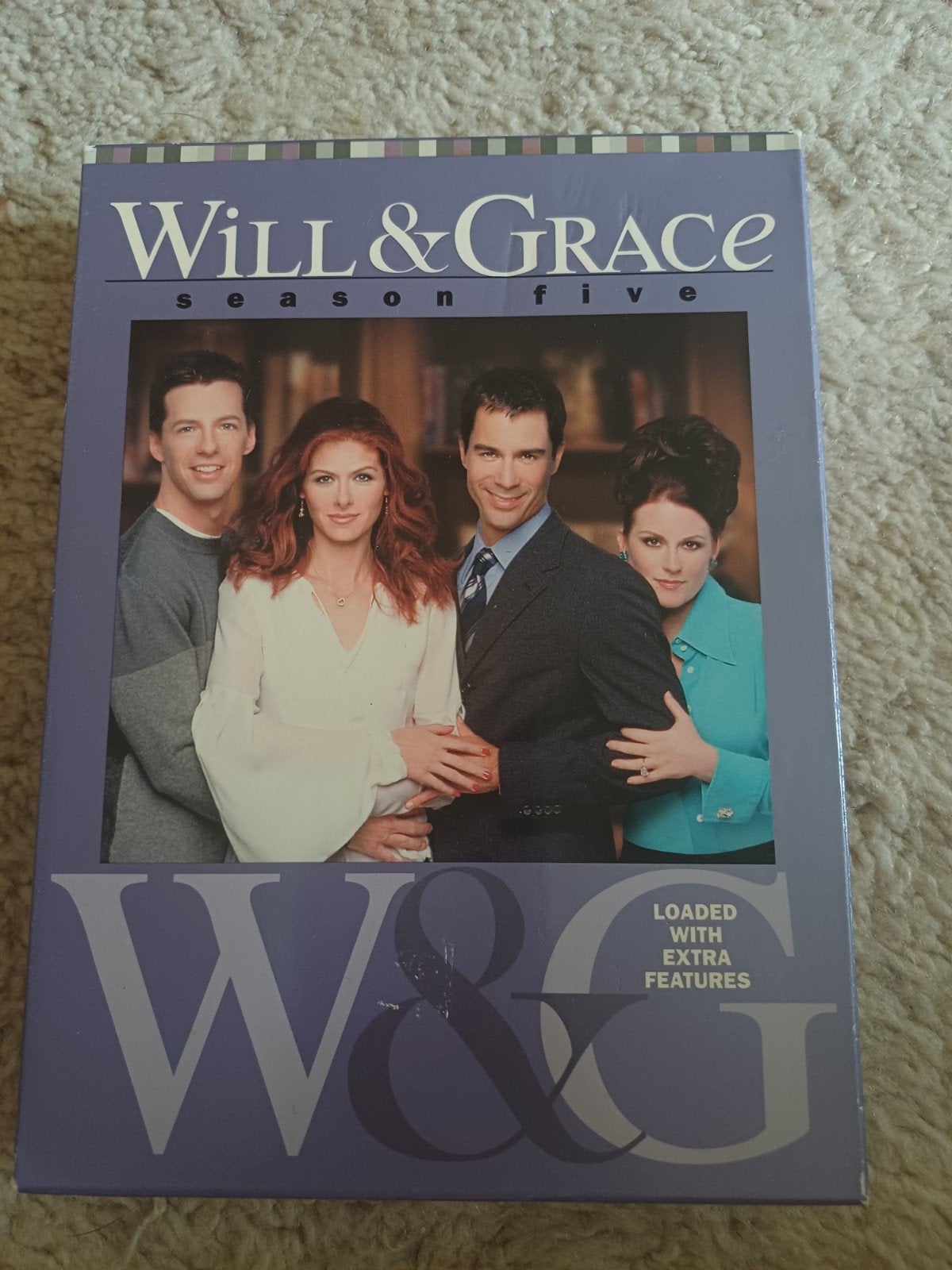 Will & Grace - Seizoen 5 DVD Boxset, Bonusmateriaal, Engels, Alle leeftijden, Nederlands