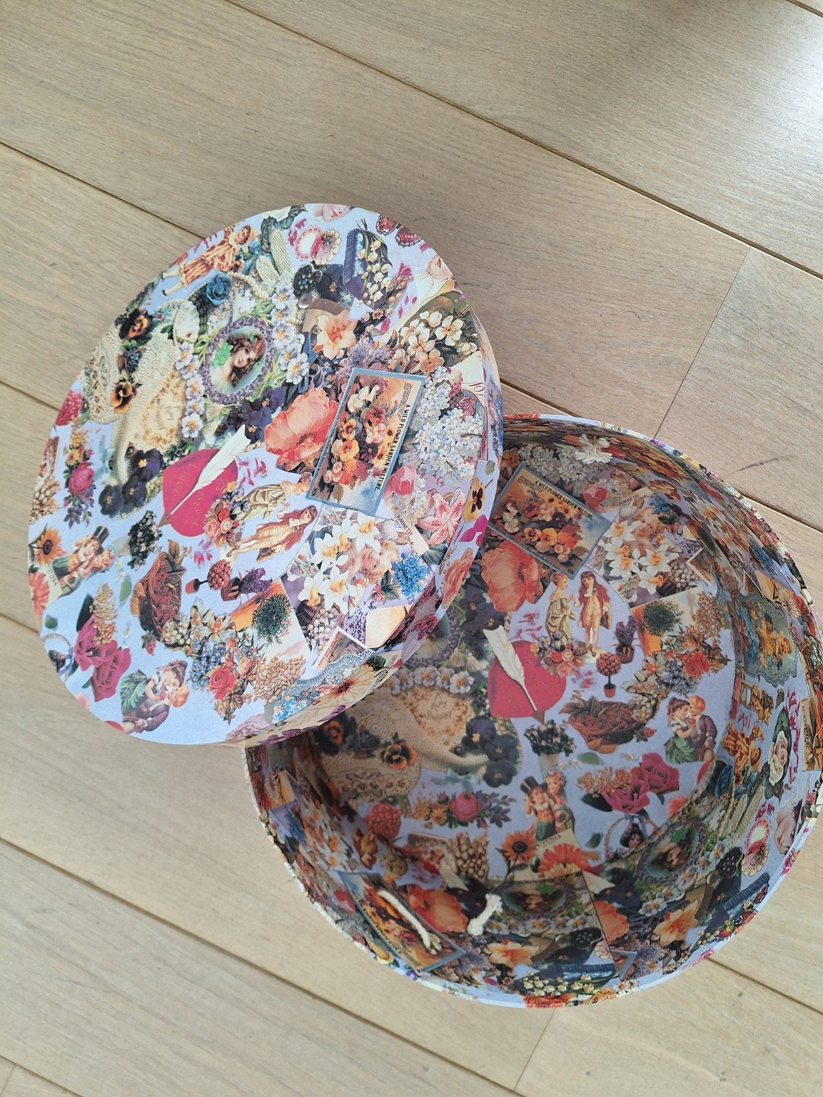 Hoedendoos, Ophalen, Zo goed als nieuw, 55 cm (S, 6⅞ inch) of minder, Hoed