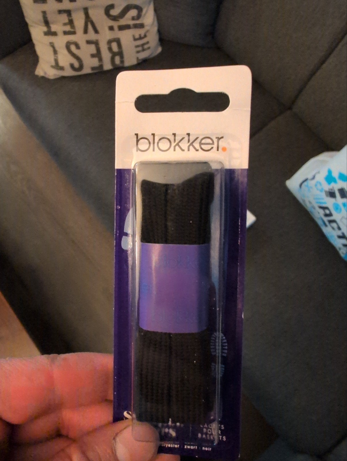 Blokker Zwarte Veters - Nieuw in Verpakking, Zwart, Overige typen, Nieuw, Ophalen of Verzenden