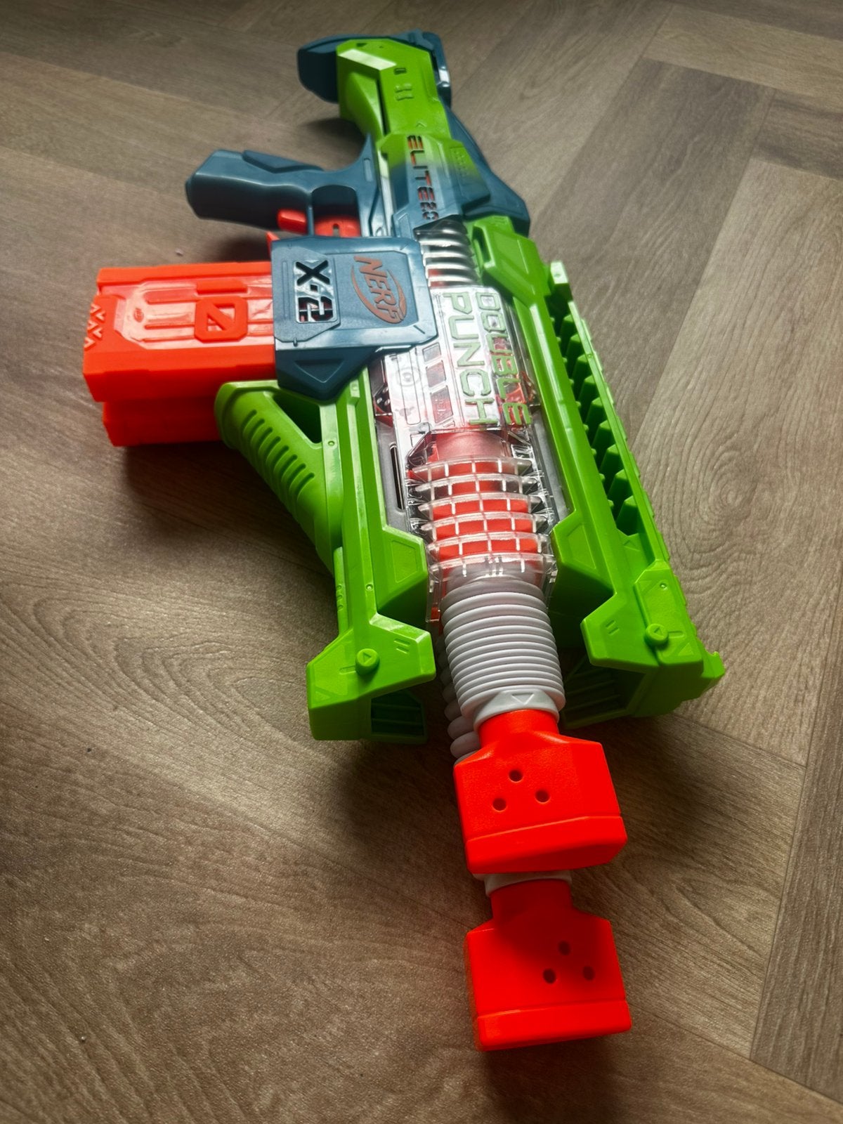 Nerf Elite 2.0 Double Punch, Ophalen of Verzenden, Zo goed als nieuw, Jongen of Meisje
