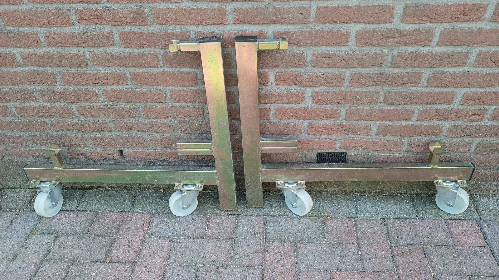 Kantelbeugels voor de Jamet vouwwagen, Caravans en Kamperen, Ophalen