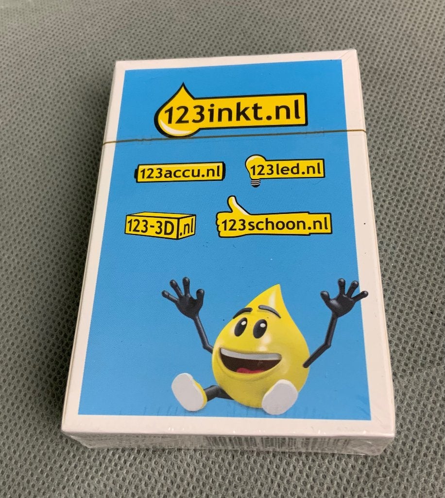 123inkt speelkaarten, Ophalen of Verzenden, Nieuw, Overige typen