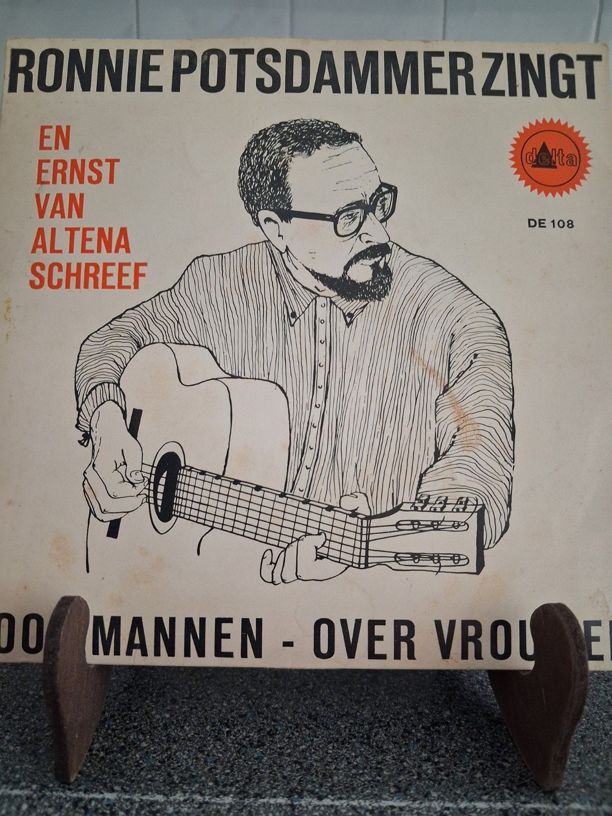 RONNIE POTSDAMMER ZINGT VOOR MANNEN - OVER VROUWEN, Originele persing, Gebruikt, Ophalen of Verzenden, EP