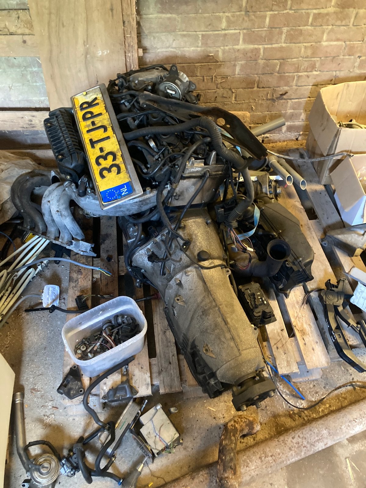 Om612 mercedes diesel motor, Auto-onderdelen, Ophalen