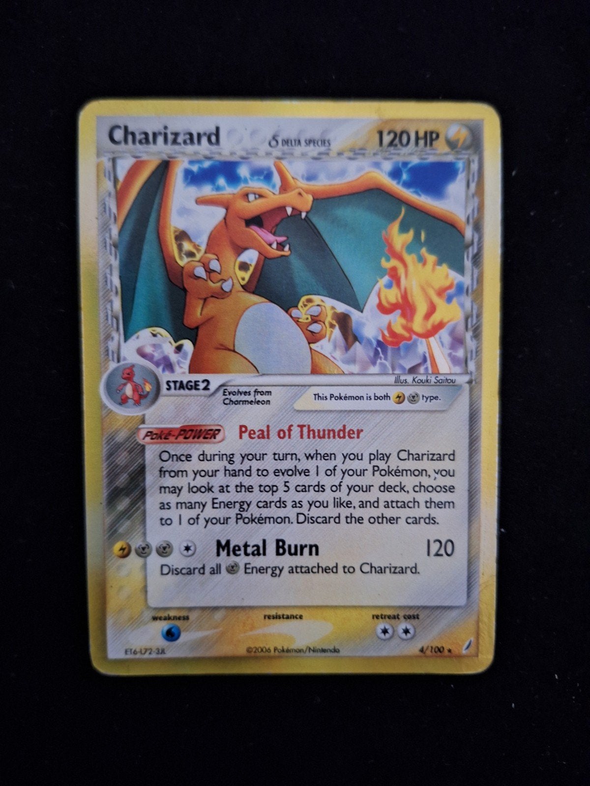 Charizard delta species - ex crystal guardians - vintage, Ophalen of Verzenden, Zo goed als nieuw