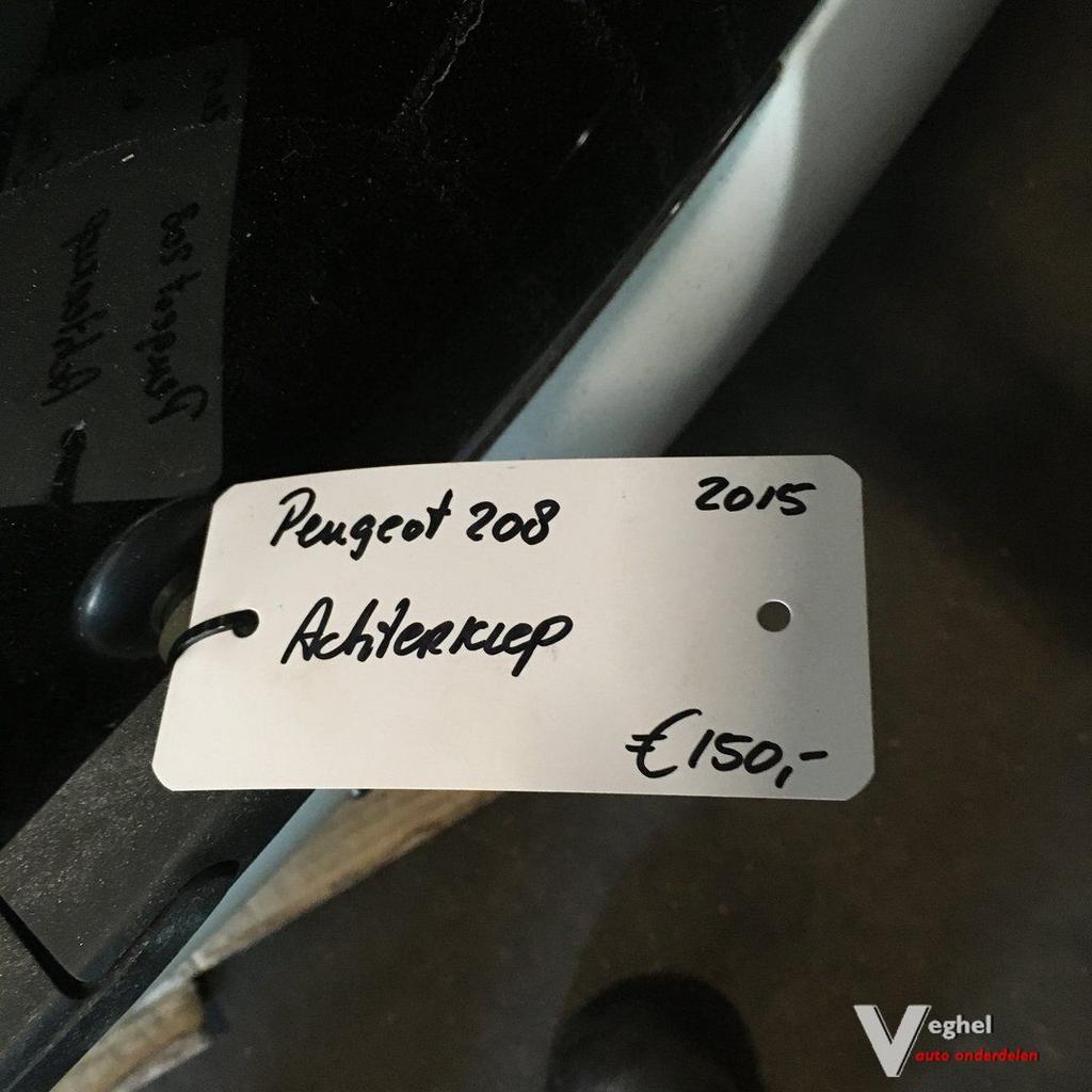 Peugeot 208 1.2 2015 Achterklep, Ophalen, Gebruikt, -, Achter
