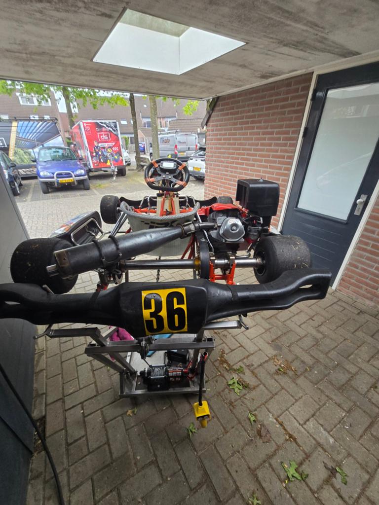 Ok 1 kart met een honda 390 blok, Ophalen of Verzenden