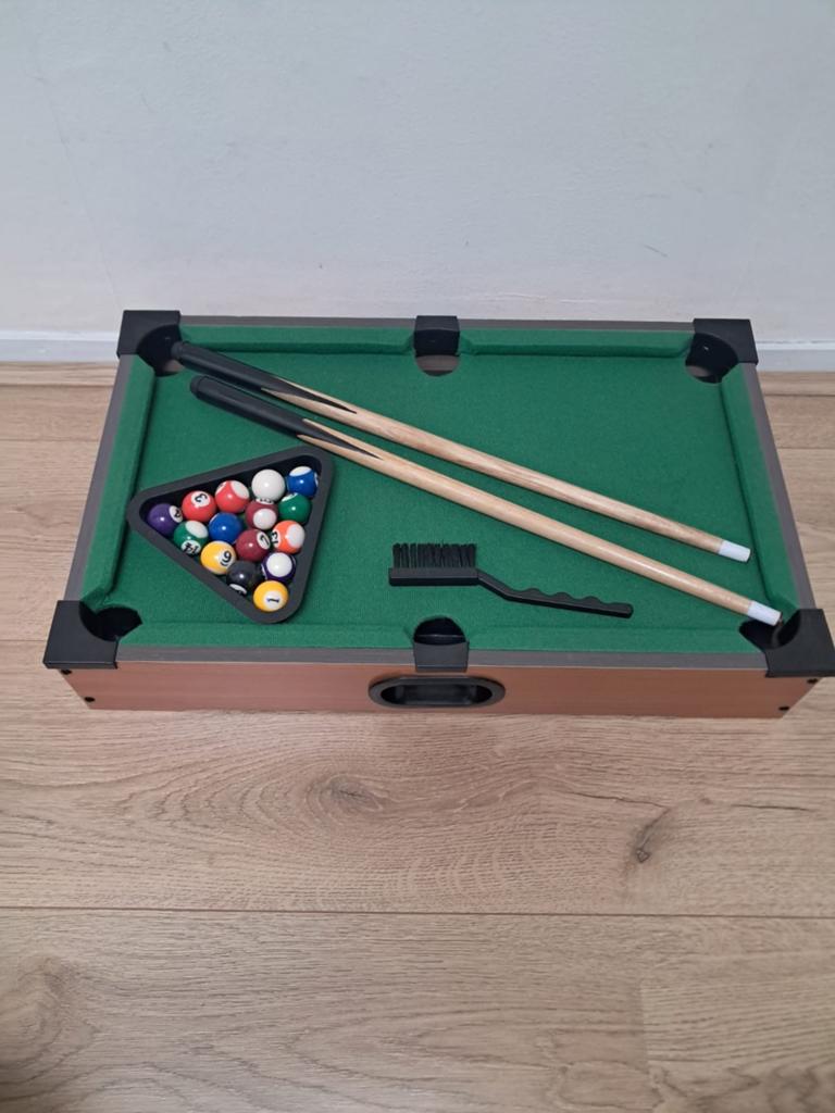 Compacte Pooltafel met Accessoires, Kinderen en Baby's, Ophalen, Gebruikt