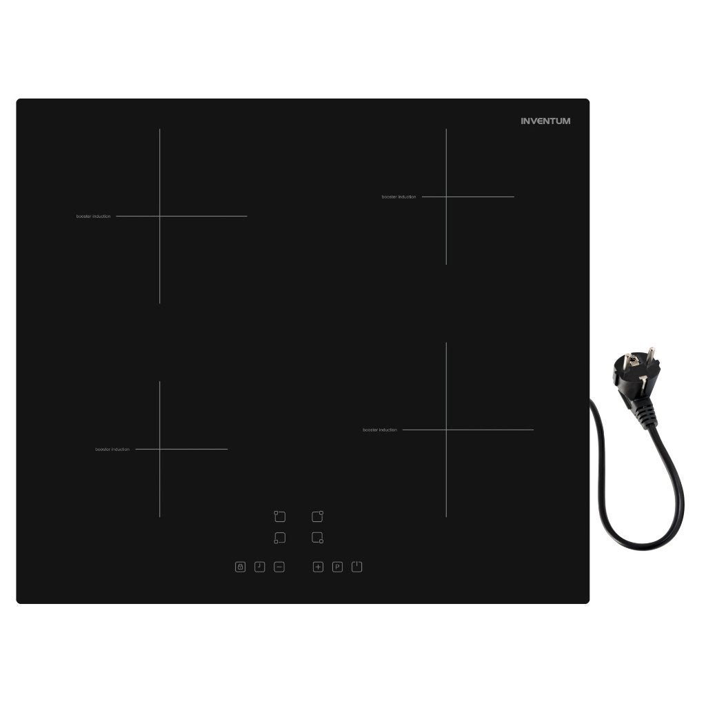 Inventum IKI6010 inbouw	inductie	kookplaat 1 fase	220v, Ophalen, Gebruikt, 4 kookzones, Inbouw