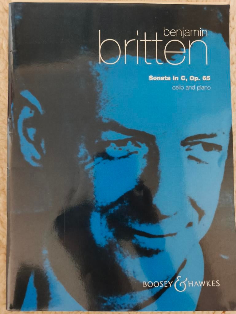 Benjamin Britten Sonate in C, Op. 65 voor Cello en Piano, Muziek en Instrumenten, Bladmuziek, Ophalen of Verzenden