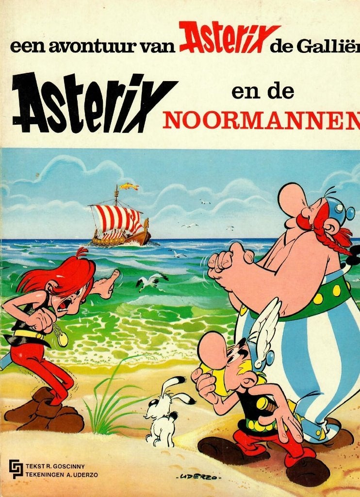 Asterix 11 - En de Noormannen - SC Bijna Nieuwstaat, Eén stripboek, Ophalen of Verzenden, Zo goed als nieuw, Uderzo & Goscinny