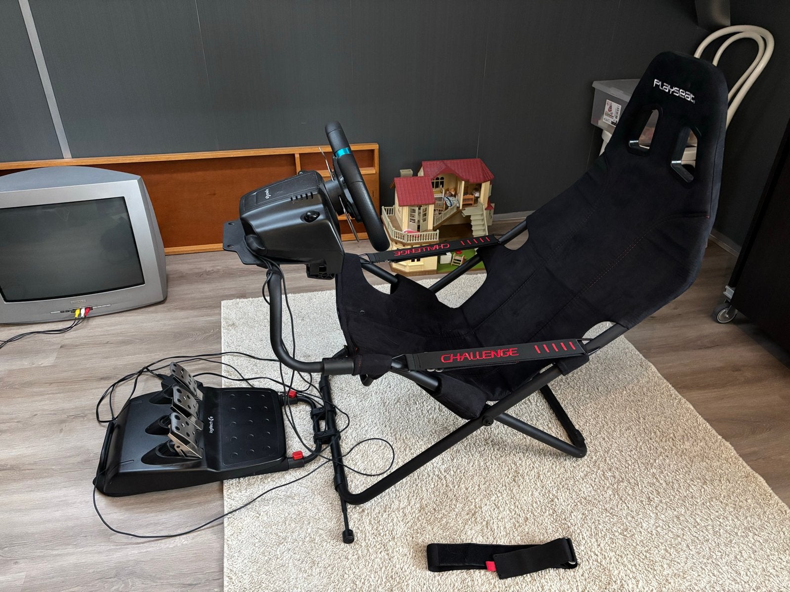 Logitech G29 racestuur met Playseat Challenge, Ophalen, Gebruikt, Playseat of Racestoel, PlayStation 3