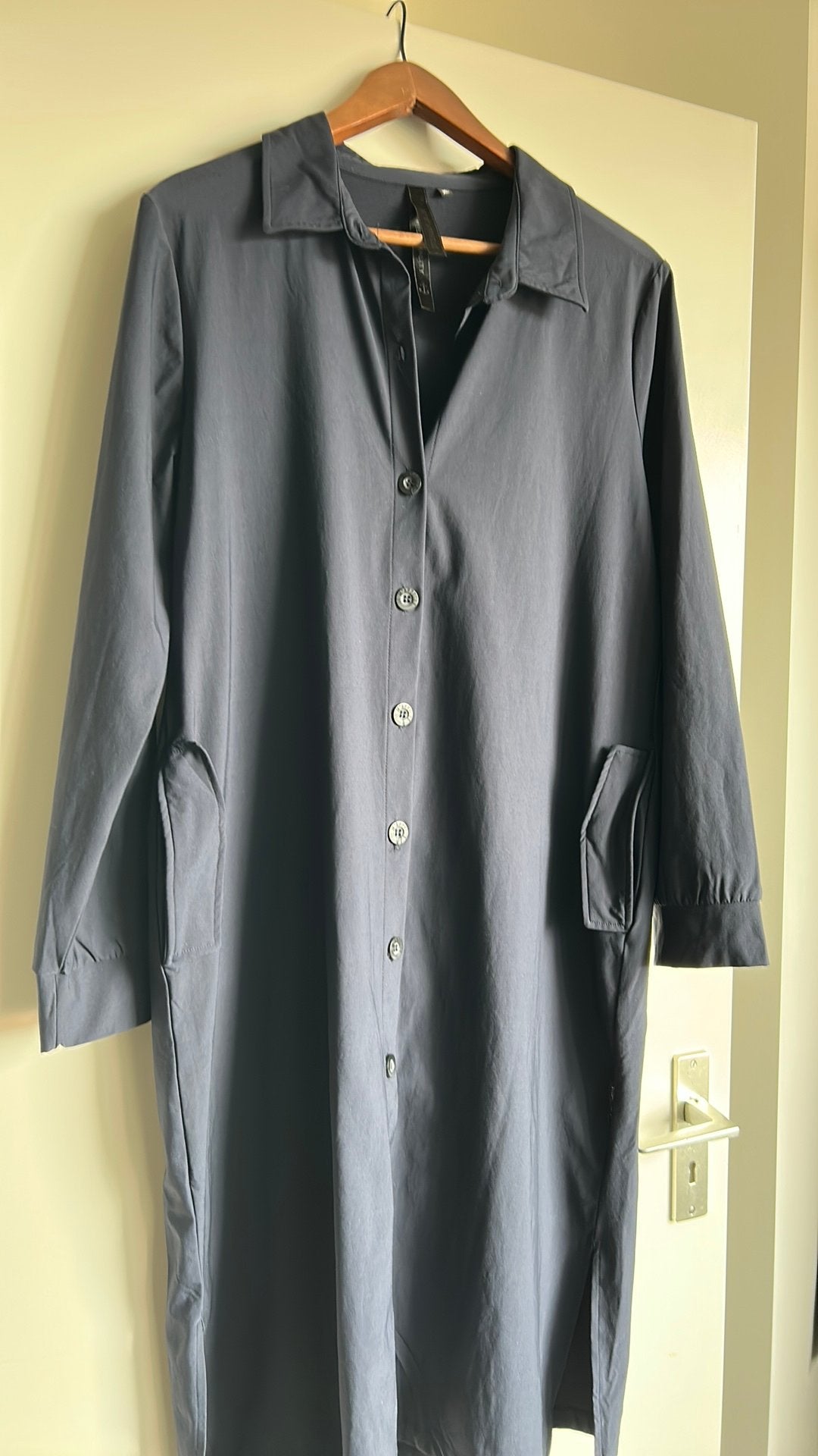 Tuniek travelstof je M’Appelle, Kleding | Dames, Ophalen of Verzenden, Zo goed als nieuw, Maat 46/48 (XL) of groter, Blauw