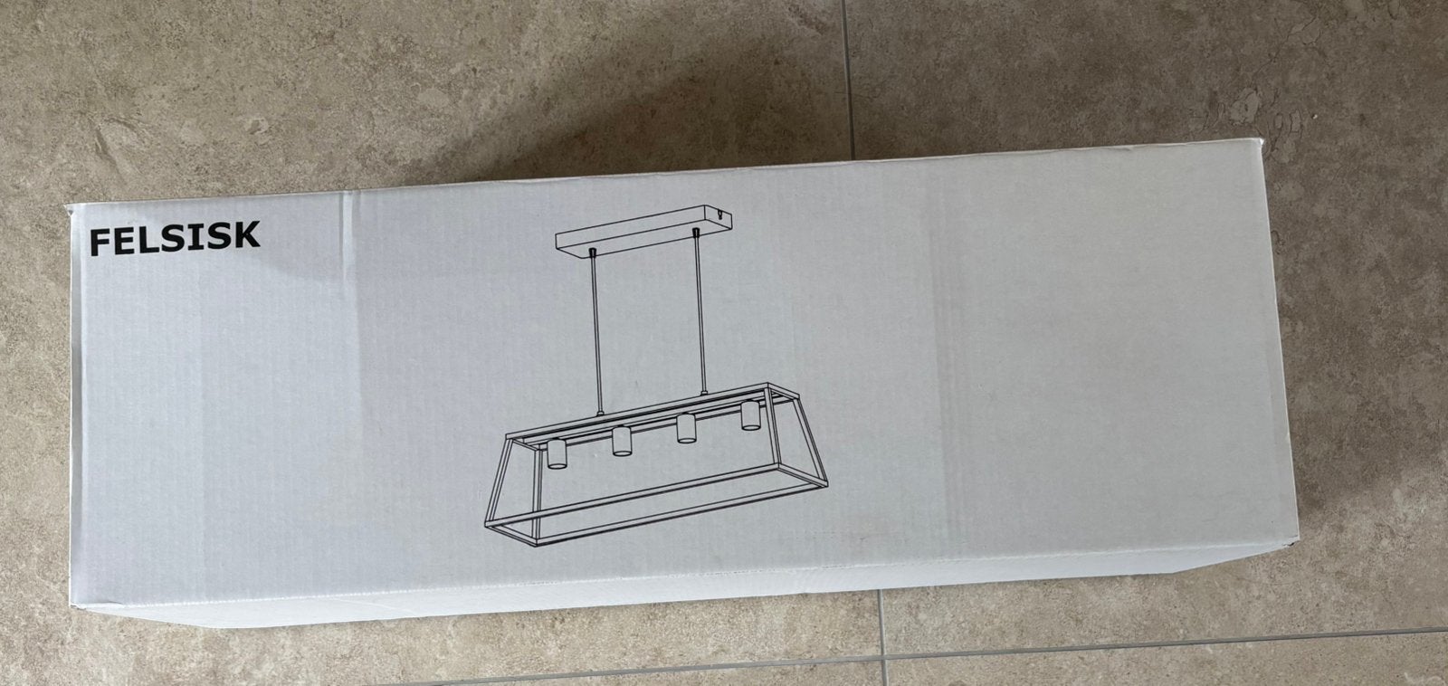 Nieuwe Felsisk lamp, Ophalen, Nieuw, Metaal, Industrieel