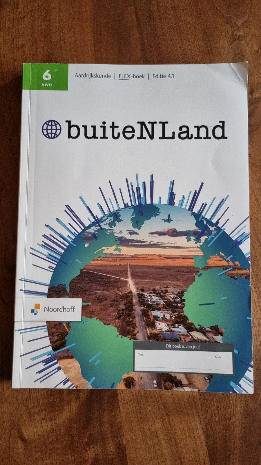 buiteNLand Aardrijkskunde 6 VWO FLEX-boek Editie 4.1, Boeken, VWO, Ophalen of Verzenden, Teunis Bloothoofd e.a., Aardrijkskunde
