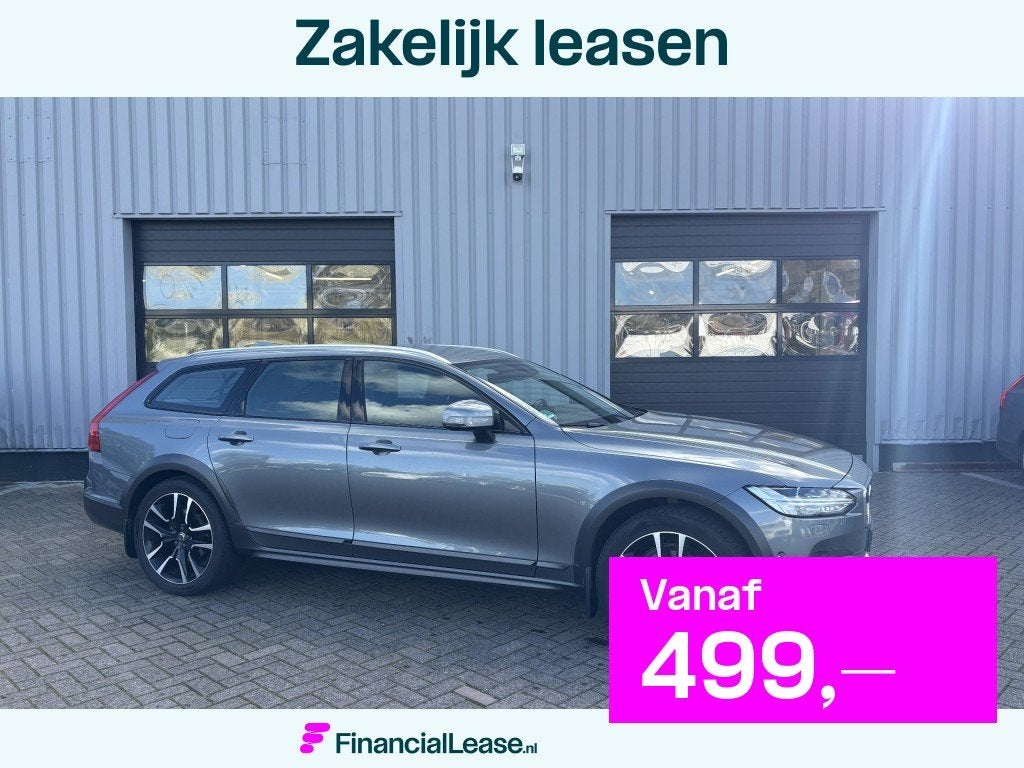Volvo V90 Coss Country T6 AWD Adaptive Cr. I Polestar I All-, 12 maanden, 4 cilinders, 2500 kg, Leder
