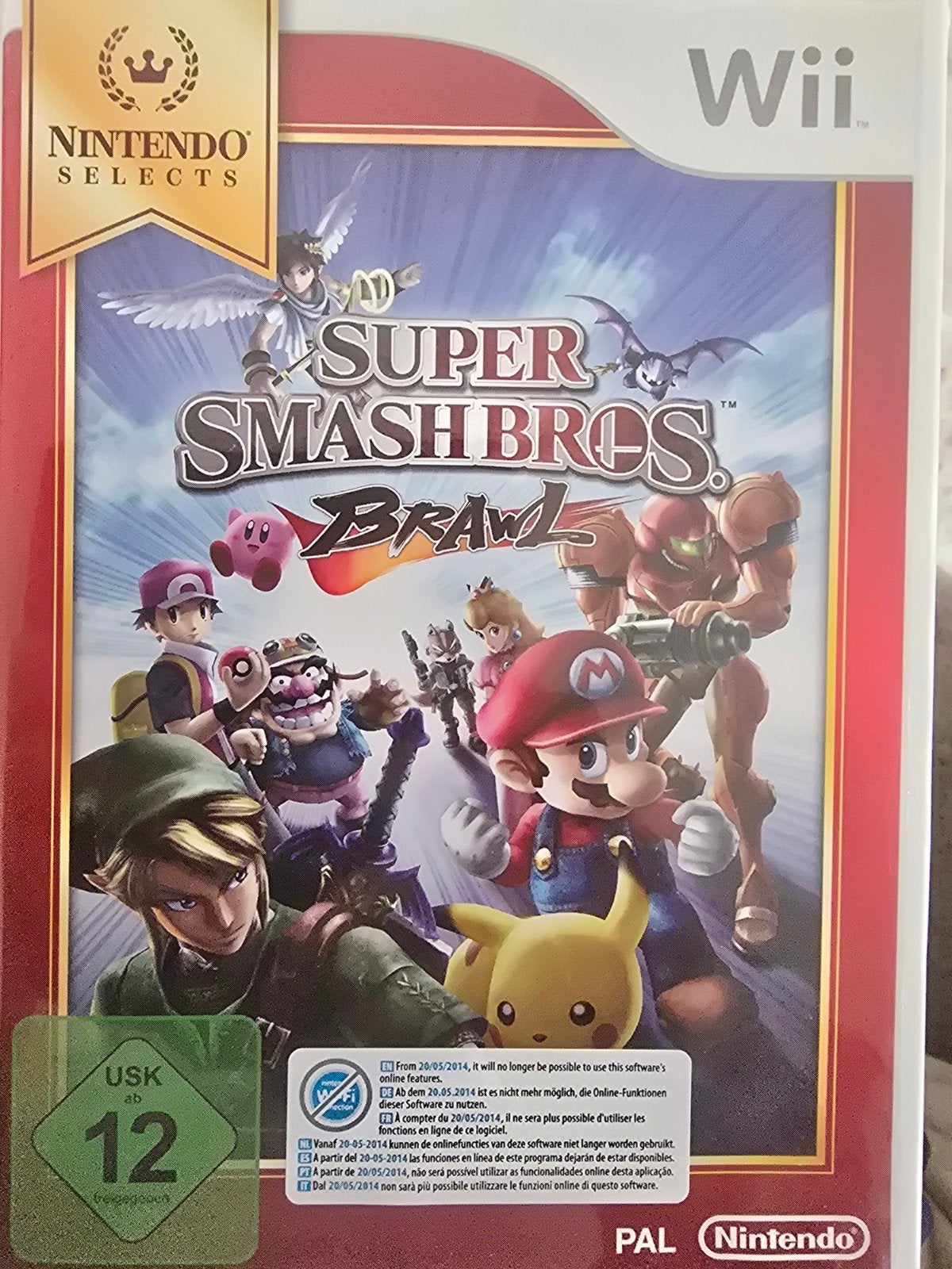 Super Smash Bros. Brawl - Nintendo Wii (Nieuwstaat), Spelcomputers en Games, Games | Nintendo Wii, Ophalen of Verzenden
