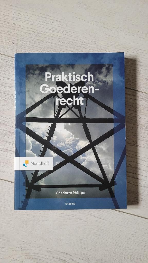 Praktisch Goederenrecht, Nieuw, Noordhoff Uitgevers, Alpha, HBO